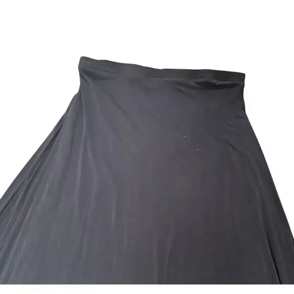 SewRed - Maxi Mermaid Tie Dyed Grayish Blue/ Black Skirt - XL - Picture 7 of 11